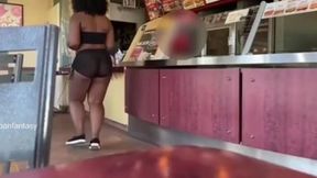 see through shorts #1