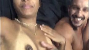 Fumamos um beck e ficamos com tesao filmamos nossa foda bem gostosa