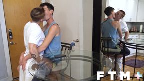 FTM Men - Luke Connors gives Beaux James sweet bonus hole a workout