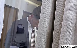 Jordan Starr caught and fucks his employee Trevor Brooks