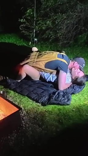 Memorable moment from &quot;Wife Fucks Country Boy Outside in the Forest&quot;