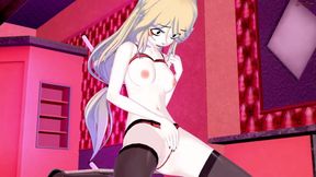 Charlie masturbating until she orgasms - Hazbin hotel Hentai