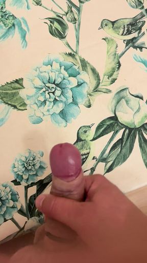 Masturbating in the Kitchen and Cumming Close up