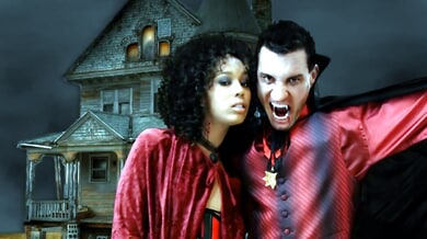 Misty Stone and Marco Banderas dive into passionate interracial roleplay with intense cowgirl and deepthroat