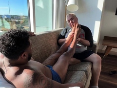 Matt Licks Bear Jurrell Feet To Appreciate His Beauty