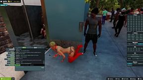 3dxchat &#x00A6; LoliVix on All Fours/F20 &#x00A6; Night 5: 4 Guys