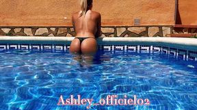 un souvenir d’espagne et de la piscine