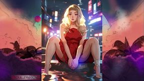 AI Anime Waifus with huge 3D boobs
