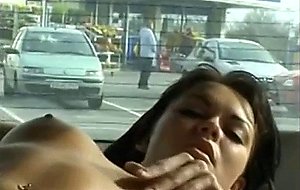 Danish party girl natasha in public
