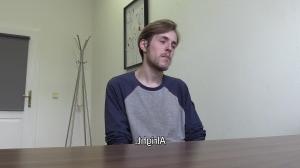 Incredibly shy lad with an innocent body