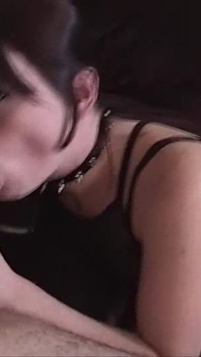 Bad Ass Babe Sucks Huge Dick and Rides It Wet and Deep
