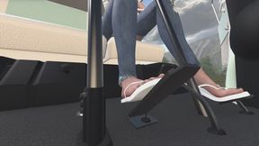 1967 VW Bus Cranking Template - Catalea in Flip Flops 1080p