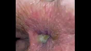 Nasty anal creampie for wife