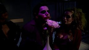 Jennifer Dark is more &quot_yowls&quot_ than &quot_meows&quot_ as she heats up a prison cell menage with her fellow caged criminals Dylan Ryder and Gemma Massey