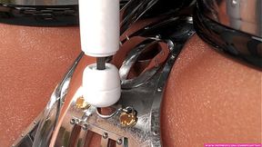 Metal Bondage by a Cruel Sister - 3D BDSM Comic Animation