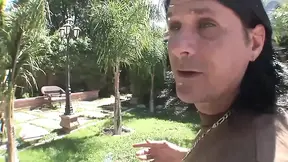 A big mature cock for the ass of a hot blonde slut!