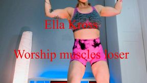 Worship my muscles !