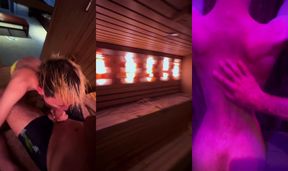 Boys Fucking in the Sauna