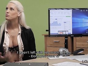 Blanche Bradburry In Amazing Beauty Is Ready To Have Sex In Exchange For A Loan