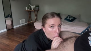 relaxing blowjob while I smoke a blunt