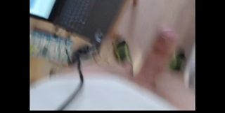 Stream Recording 2, Cumming, Young Guy Masturbating Close-up