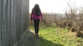 Horny brunette chick starts to suck his cock in POV fuck