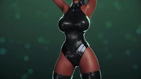 3d shihouin yoruichi booty