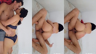 I suckled his cock and sat with the pussy very strong, then I gained milk inside the pussy.