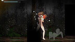 Car Toon - There Was A Ghost Hiding In The Painting And He Caught The Girl To Impregnate Her