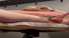 A good long deep bate, from two angles