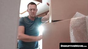 DisruptiveMovie.com - Johnny Moon seduces and bareback fucks older jock Pierce Paris