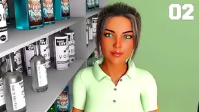 Busty Josy Tempts You with Her Lush Curves Sensual Charm in 3D Hentai Adventure