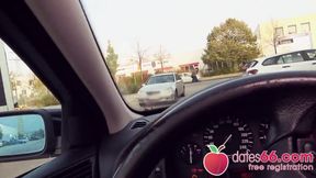 Hot Encounter in the Car and Public: A POV Adventure