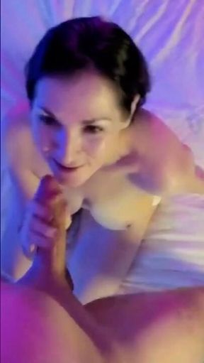 POV Cocksucking Deepthroat and magnificent FACIAL