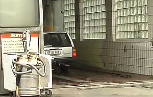 germa milf picked up for car sex