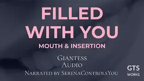 Giantess Pussy and Mouth Devours Tiny Figure in Immersive ASMR Play