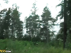 Risky pickup girl gets pounded after the beach