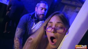 Fakehub Originals - Blond Selvaggia Takes a Hard Facial From Superstar Dj Dean Post Set Sex