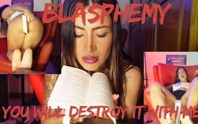 Blasphemy - Destroy It with Me, Cum on It!