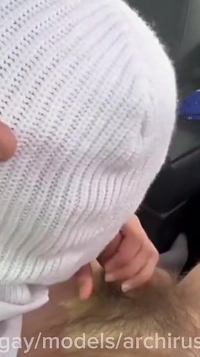 A Hentai Milky *** Escaped From the Exam by Jumping on a Driver's Dick in an Extreme.