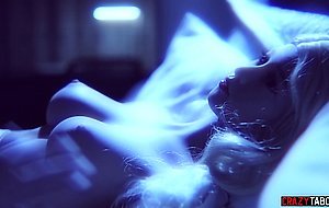 Teen agrees to have threesome sex with a man and a doll