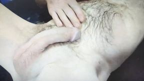 Piss on Myself then Cum on my Belly
