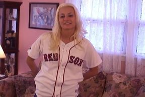 Amateur blonde babe casting