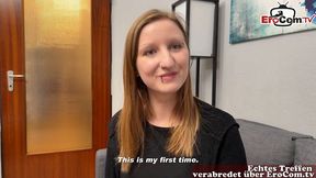 German student Arina Wolf picked up at the EroCom app sex date