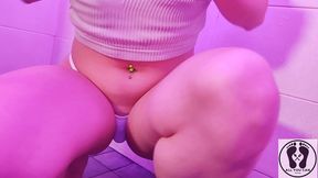 full shower scene oiled body fetish wam milk pouring over me