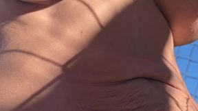 Krissy Biker Bound to a Fence Bondage Machine Fuck