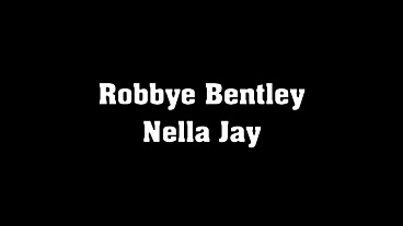 Nella Jay And Robbye Bentley Share Billy Glide Cock
