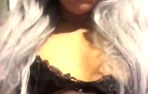 Asian Crossdresser Jerks Off