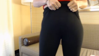 Milf in Hotel Thongs