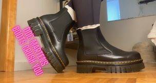 Doc Martens Boots Crush You - Shoe Socks Feet Foot Fetish Goddess Worship Verbal Humiliation